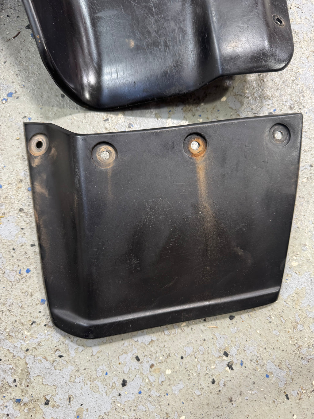 1989-2005 OEM Used Kawasaki Bayou 4x4 Mud Flaps Fender Plastics