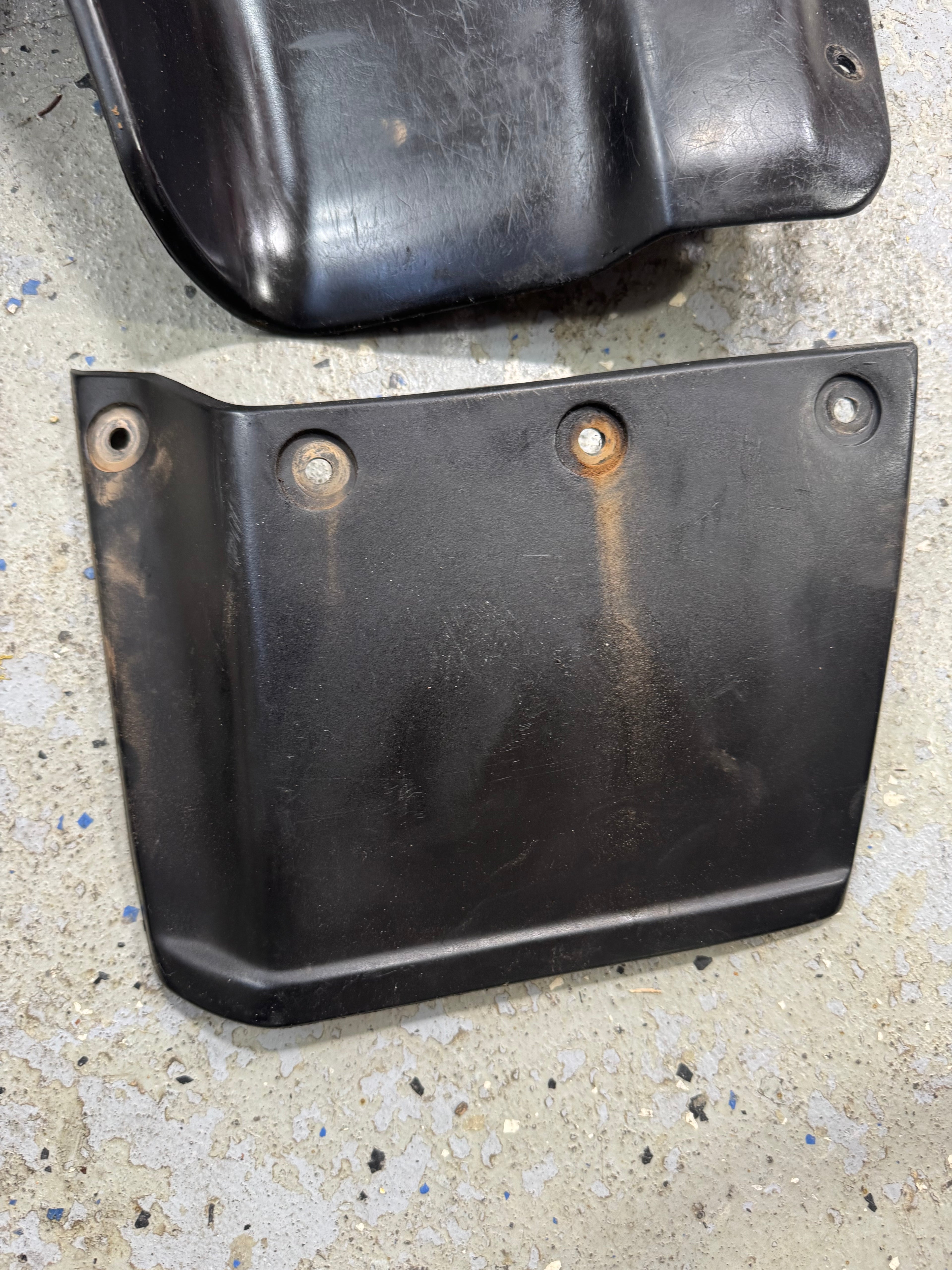 1989-2005 OEM Used Kawasaki Bayou 4x4 Mud Flaps Fender Plastics