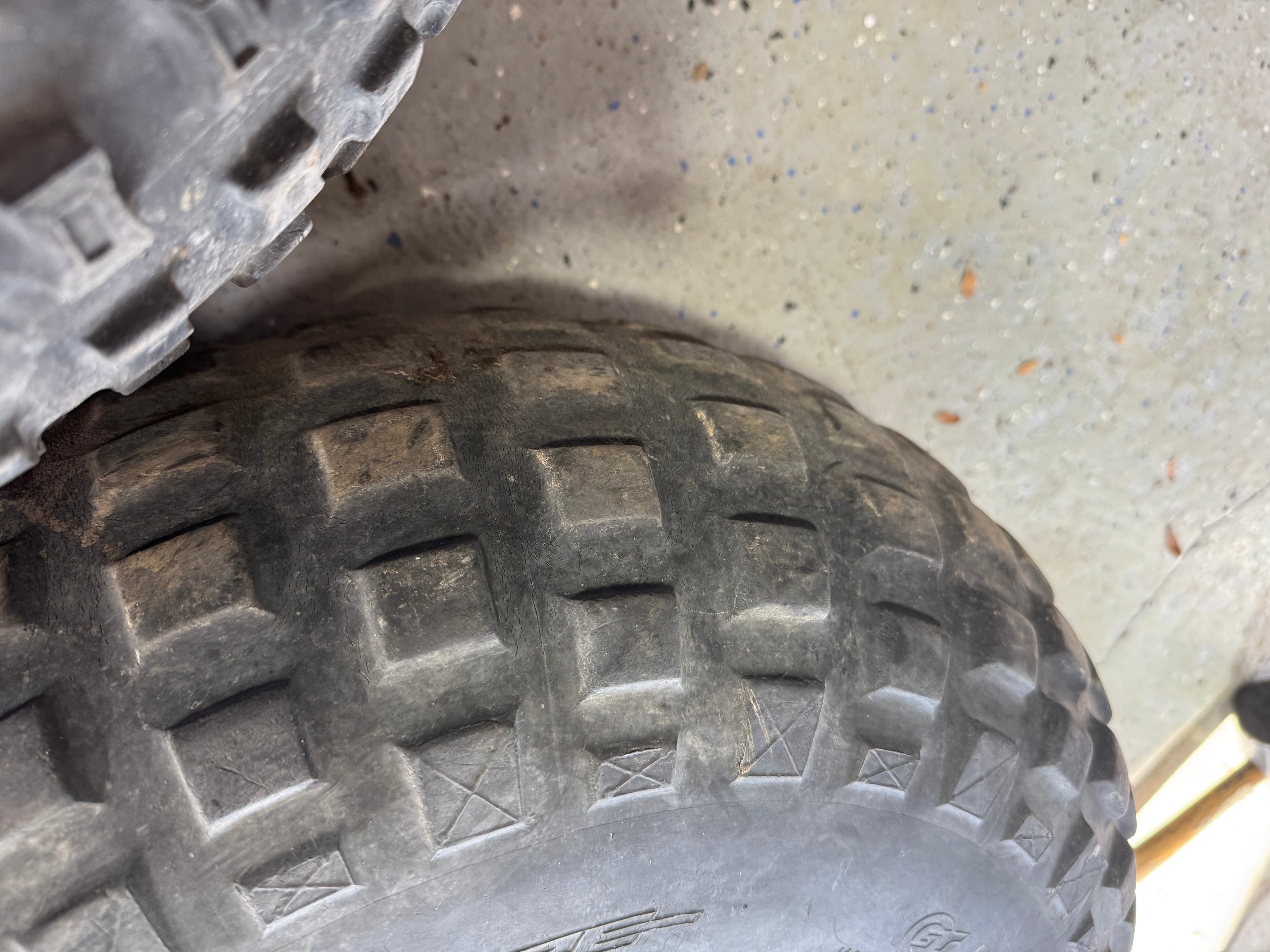 1986 Honda Fourtrax 125cc Used Front Rear Wheels & Tires