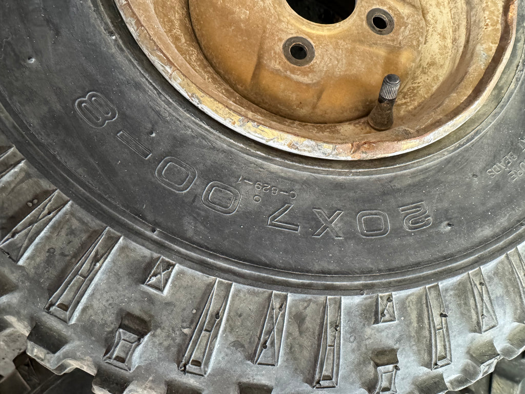 1986 Honda Fourtrax 125cc Used Front Rear Wheels & Tires